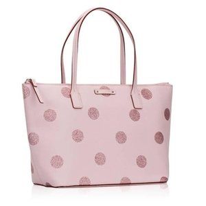 ♠️KATE SPADE Hani Haven Lane Glitter Polka Dot ♠️